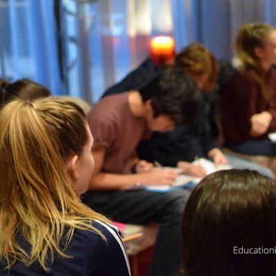 Poetry Workshop at Milton Keynes Theatre. Photo credit © L Rowe 2016